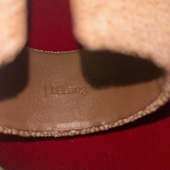 EUC RARE J. McLaughlin Eel Skin Cuff Bracelet - Picture 4 of 4